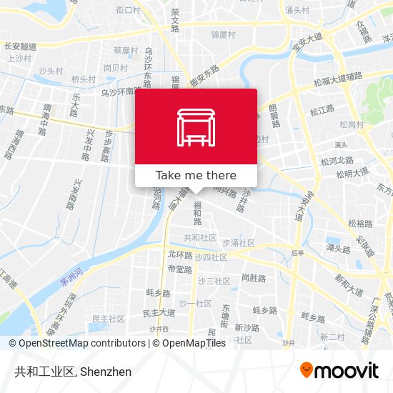 共和工业区 map
