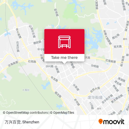 万兴百货 map
