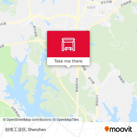 创维工业区 map