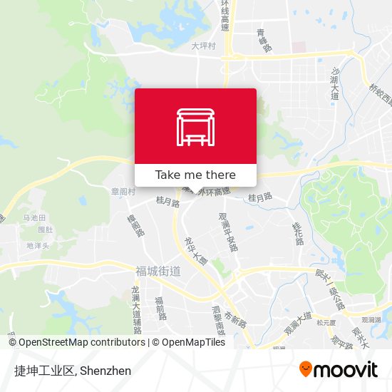 捷坤工业区 map