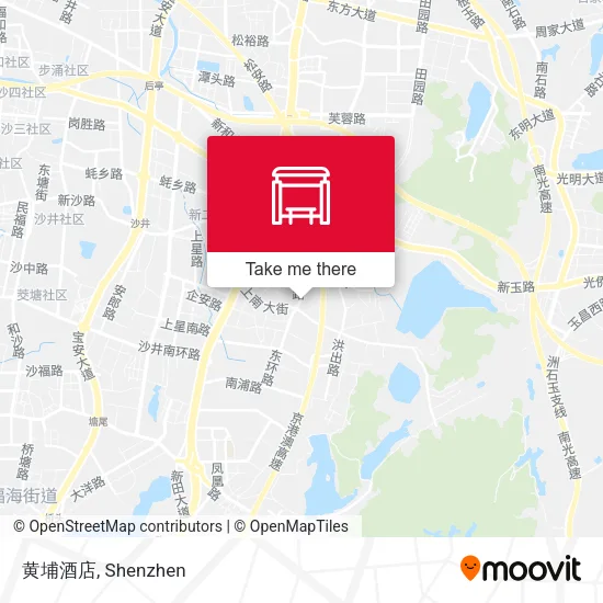 黄埔酒店 map