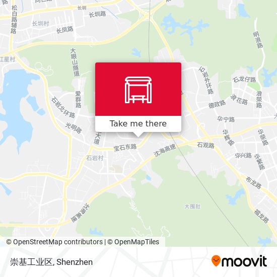 崇基工业区 map