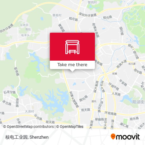 核电工业园 map