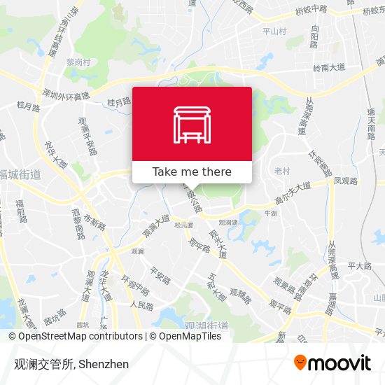 观澜交管所 map