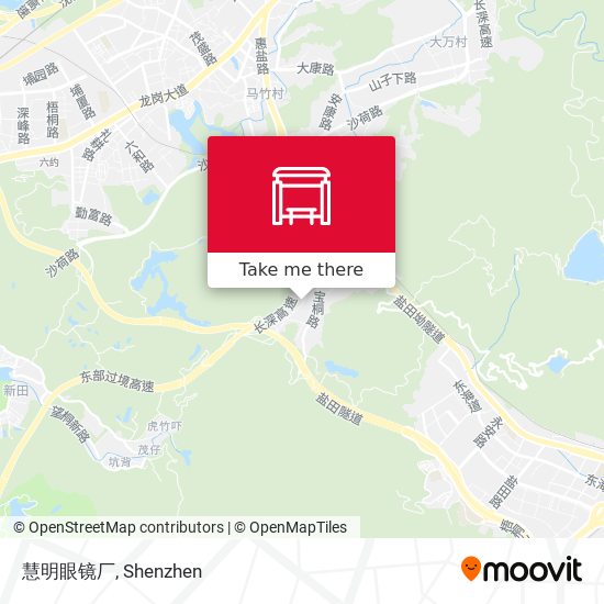 慧明眼镜厂 map