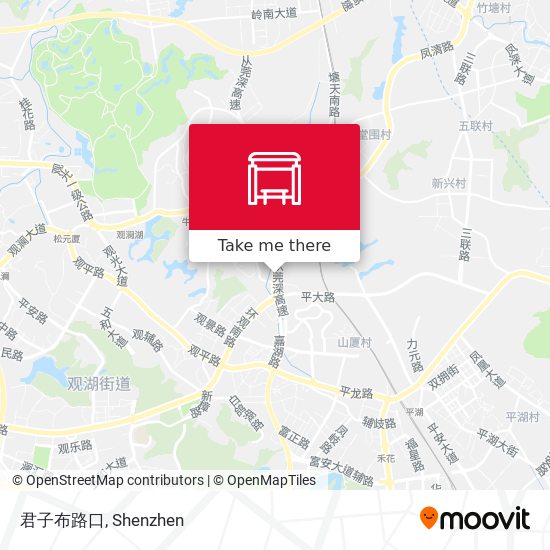 君子布路口 map