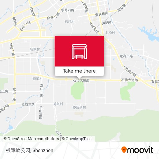 板障岭公园 map