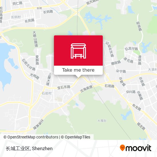长城工业区 map