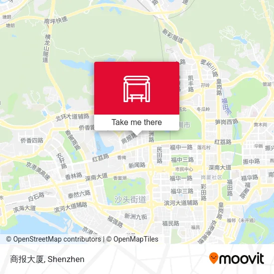 商报大厦 map