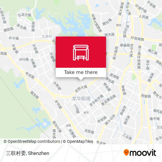 三联村委 map