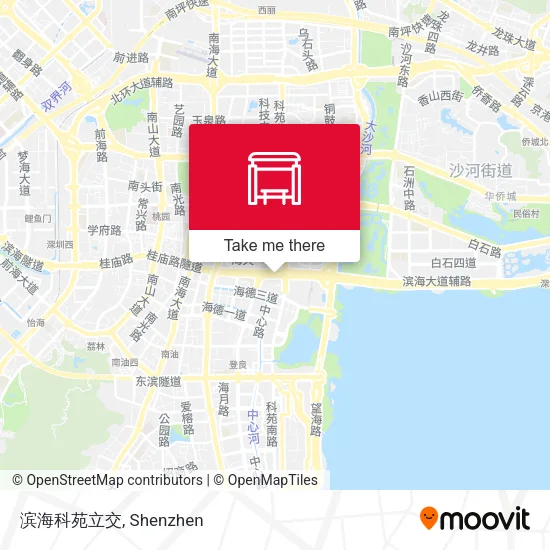 滨海科苑立交 map