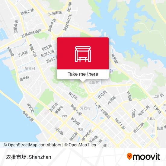 农批市场 map