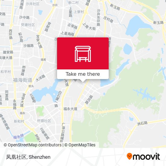 凤凰社区 map