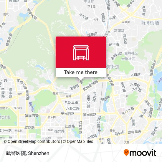 武警医院 map