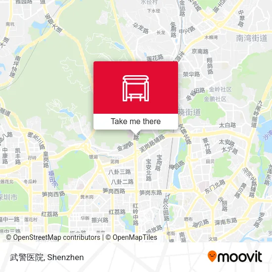 武警医院 map