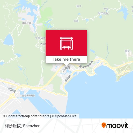 梅沙医院 map