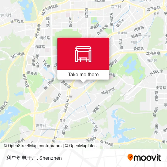 利星辉电子厂 map