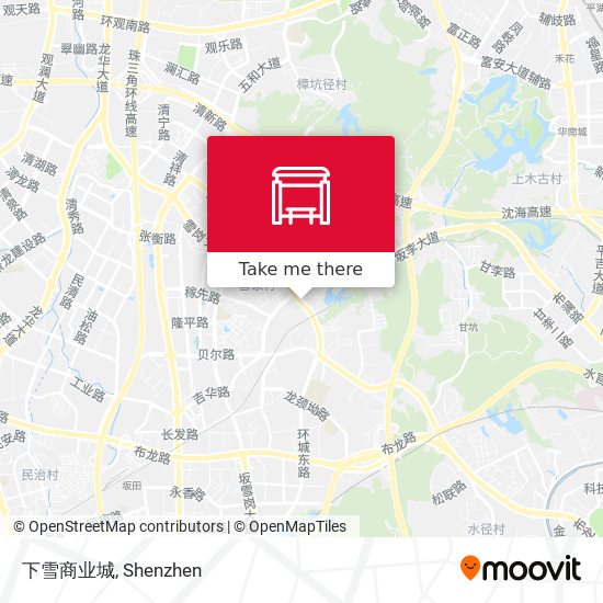 下雪商业城 map