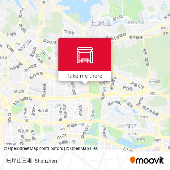 松坪山三期 map