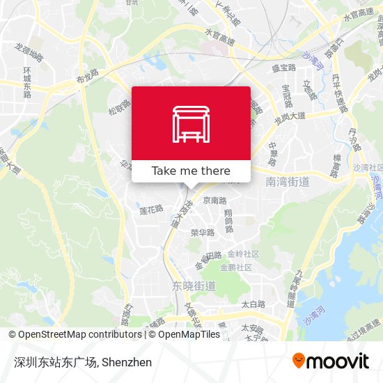深圳东站东广场 map
