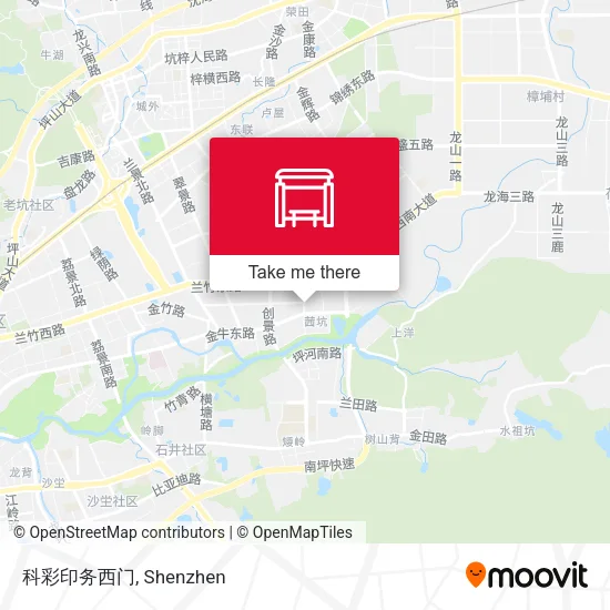 科彩印务西门 map