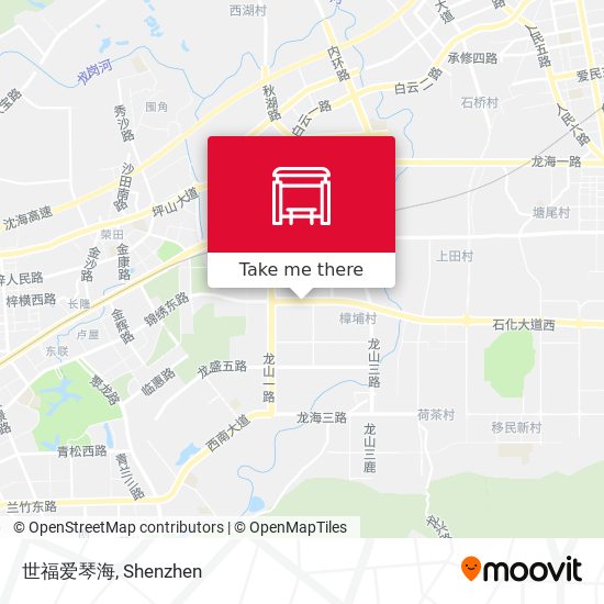 世福爱琴海 map