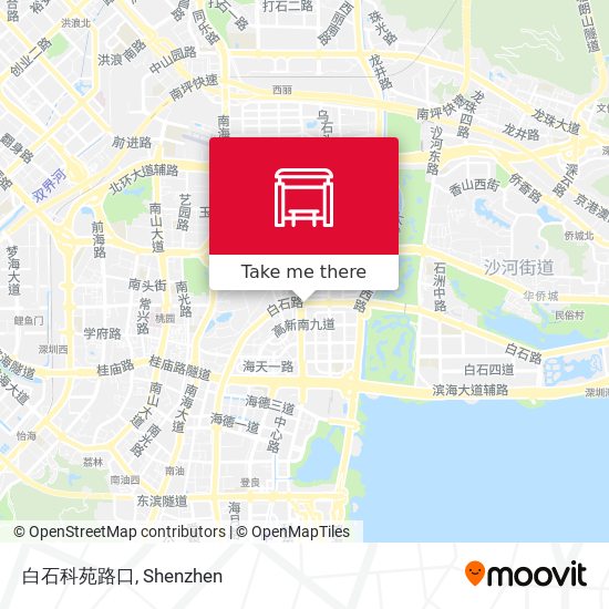 白石科苑路口 map