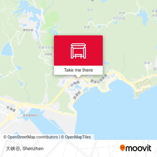 大峡谷 map