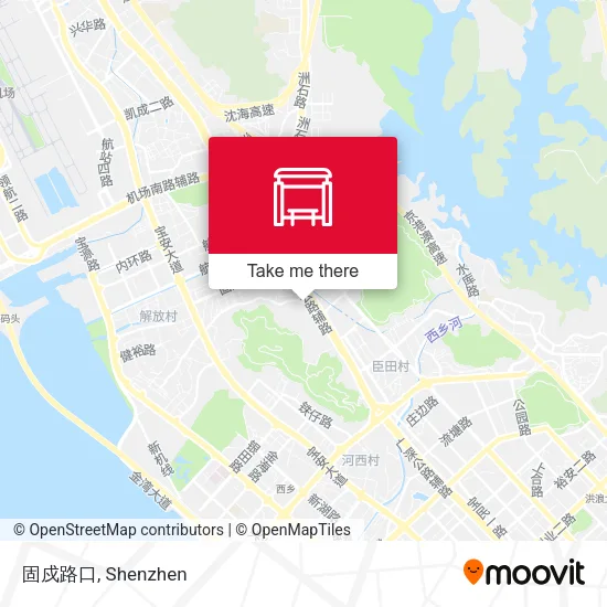 固戍路口 map