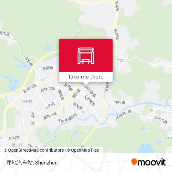坪地汽车站 map