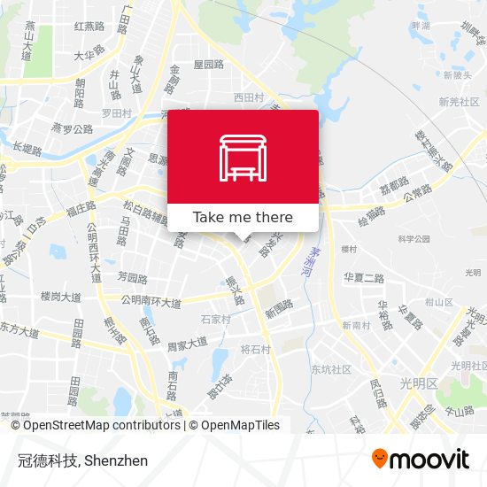 冠德科技 map