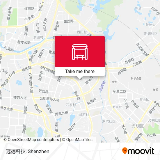 冠德科技 map