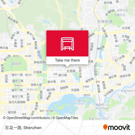 百花一路 map