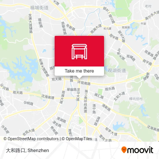 大和路口 map