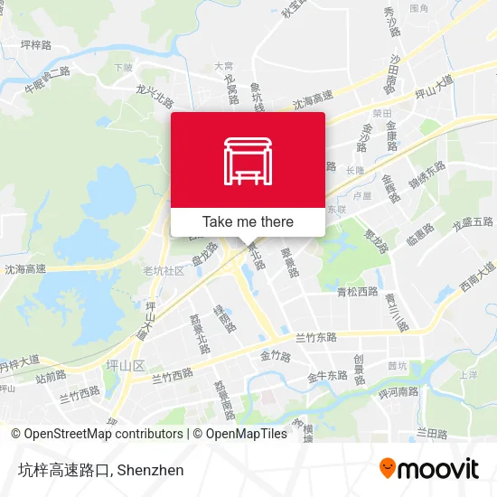 坑梓高速路口 map