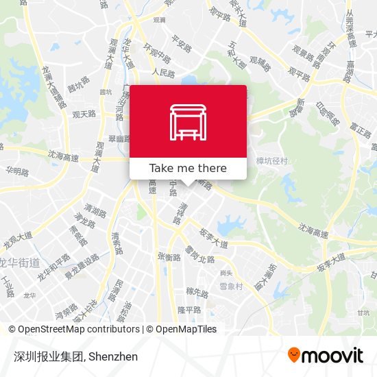 深圳报业集团 map