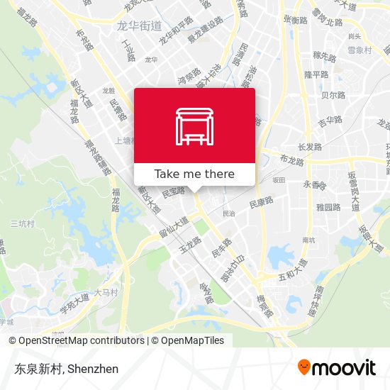 东泉新村 map