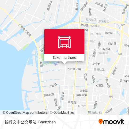 锦程文丰公交场站 map