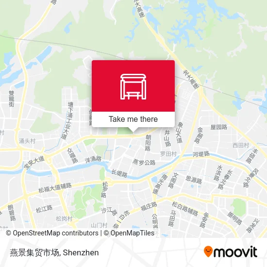 燕景集贸市场 map