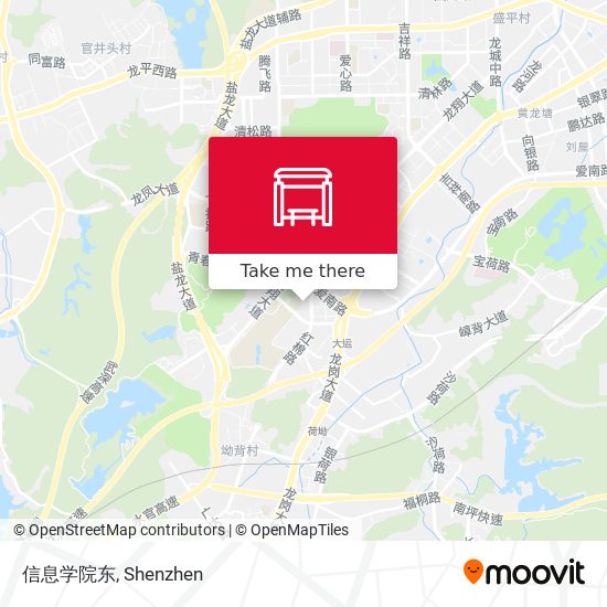 信息学院东 map