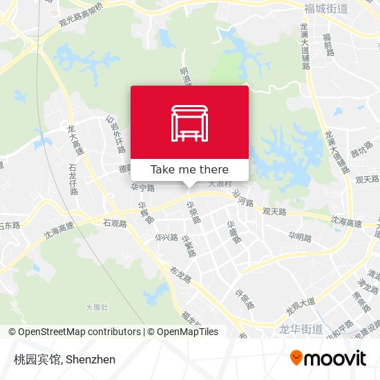 桃园宾馆 map