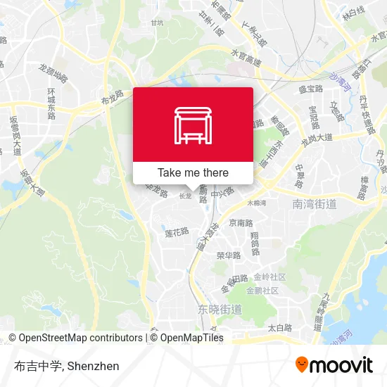 布吉中学 map
