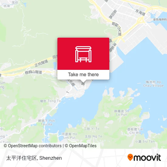 太平洋住宅区 map