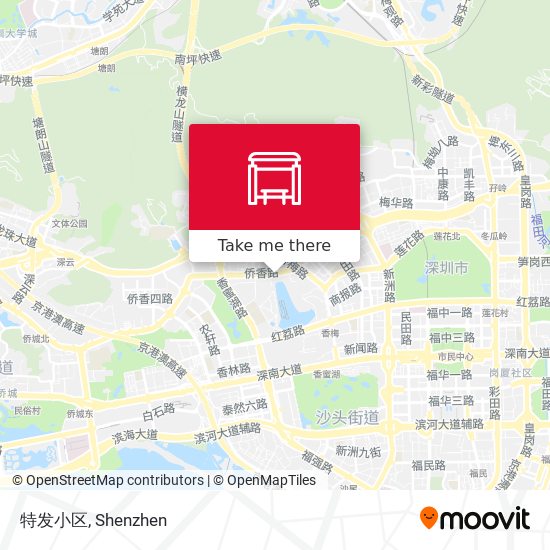 特发小区 map
