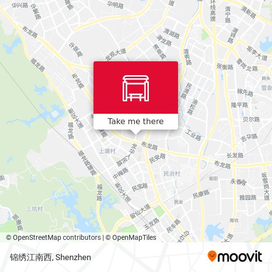锦绣江南西 map