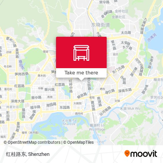 红桂路东 map