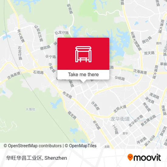 华旺华昌工业区 map