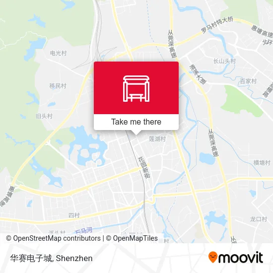 华赛电子城 map