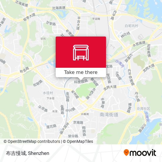 布吉慢城 map