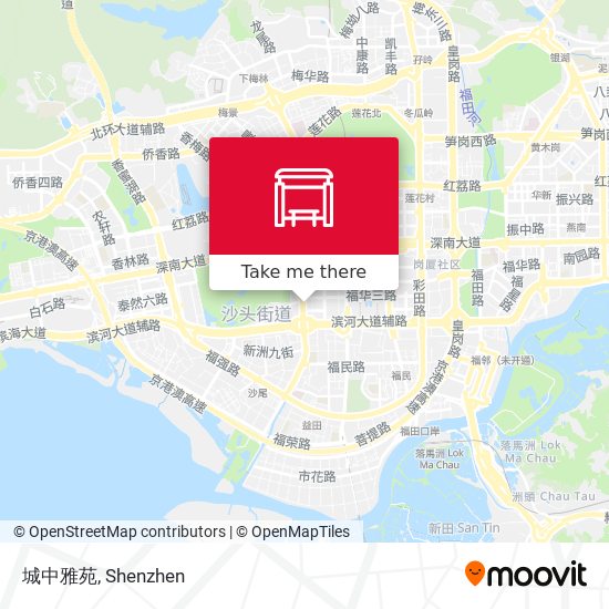城中雅苑 map